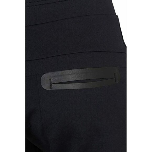 Nike Sportswear Size S Bonded Leggings Black Ankle Length Pockets - Picture 4 of 12